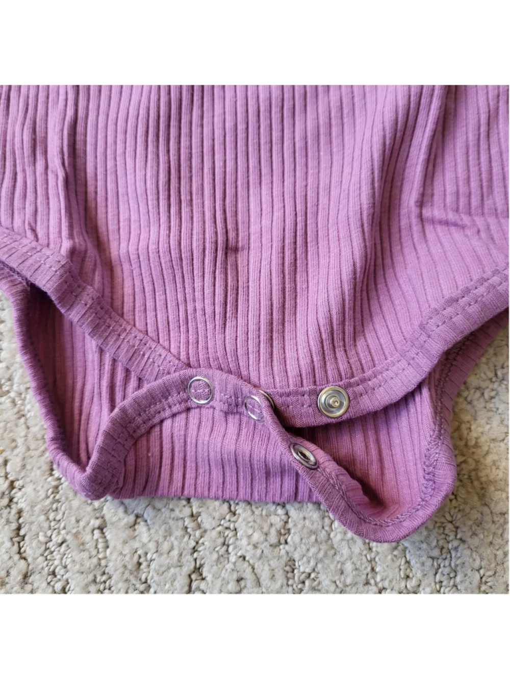 Baby Girl 3-Piece Rib Frill Long Sleeve Romper & Pant Set-Size 12-18 Months–NWT